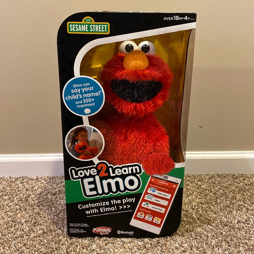 New in box LOVE 2 LEARN ELMO